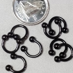 Small Horseshoe Lip/Eyebrow rings